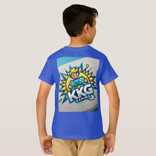 Kids Merch The Kabluey Vault Tシャツ (裏面フル)