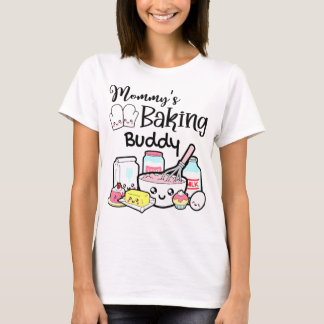 Kids Mommy's Baking Buddy Baking Lover Tシャツ