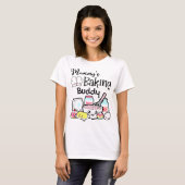 Kids Mommy's Baking Buddy Baking Lover Tシャツ (正面フル)