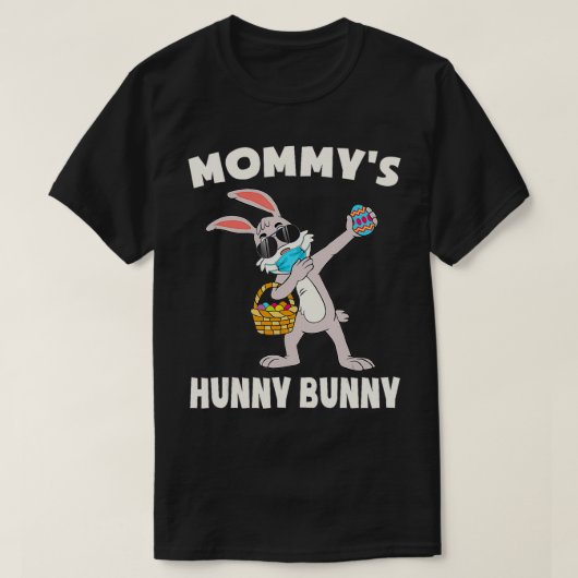 Kids Mommy's Hunny Bunny  Cute Easter Day Bunny To Tシャツ (デザイン正面)
