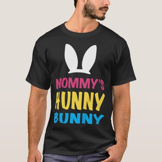 Kids Mommy's Hunny Bunny Easter Tシャツ (正面)