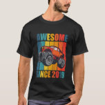 Kids Monster Truck 3rd Birthday Boy 素晴らし Since Tシャツ<br><div class="desc">キッズモンスタートラック2019年以来素晴らしの3番目の誕生日ボーイ。</div>