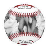 Kids MVPからの父の日/誕生日写真 野球ボール (正面)