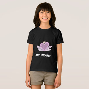 KIDS MYハートブラックギフトTシャツ トライブレンドTシャツ