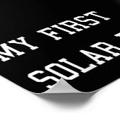 Kids My First 太陽の Eclipse Boys Girls 2024 太陽の ポスター (角)