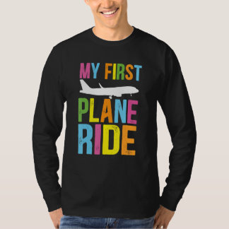 Kids My First Plane Ride My First Plane Ride Kids  Tシャツ