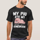 Kids My Pig Ate My Homework Tシャツ (正面)