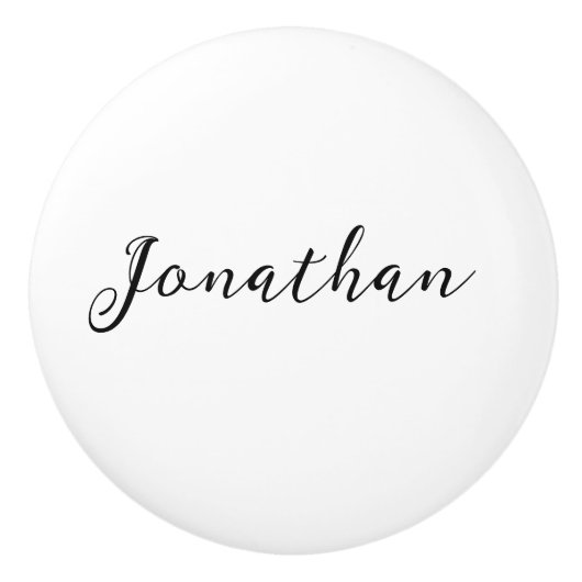 Kid's Name Ceramic Knob セラミックノブ (正面)