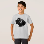 Kid's Newfoundland Puppy Tシャツとギフト Tシャツ (正面フル)