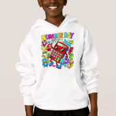 Kids Number Day Maths Hoodie | Primary School UK (正面)