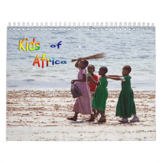 KIDS OF AFRICAウォールカレンダー カレンダー