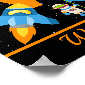 Kids Outer Space Milkyway ポスター (角)