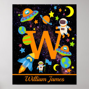 Kids Outer Space Milkyway ポスター
