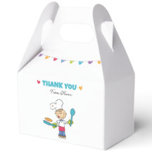 Kids’ Pancake Party Favor Box