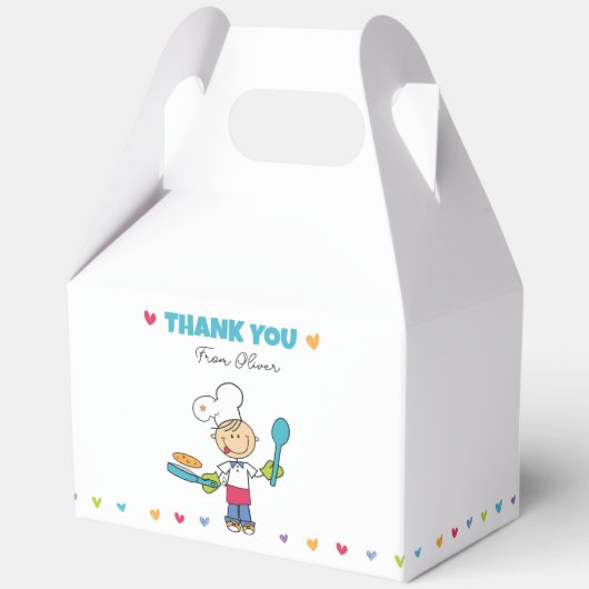 Kids’ Pancake Party Favor Box フェイバーボックス (正面)
