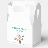 Kids’ Pancake Party Favor Box フェイバーボックス (見開き)
