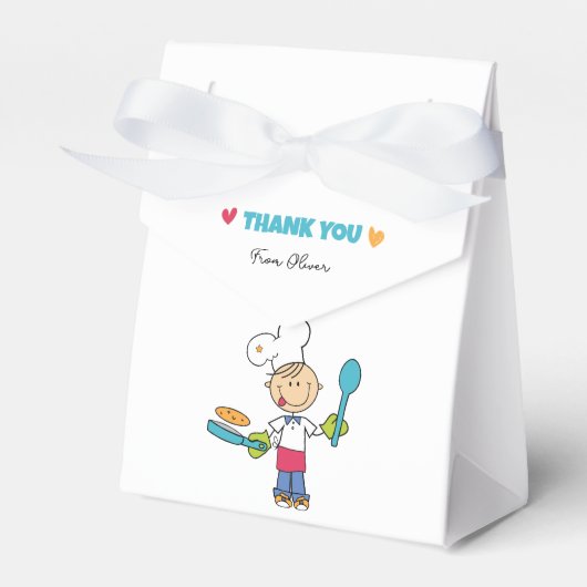Kids’ Pancake Party Favor Box フェイバーボックス (正面サイド)