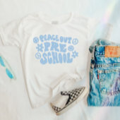 Kids Peace OutプリスクールTシャツ（ブルー） Tシャツ