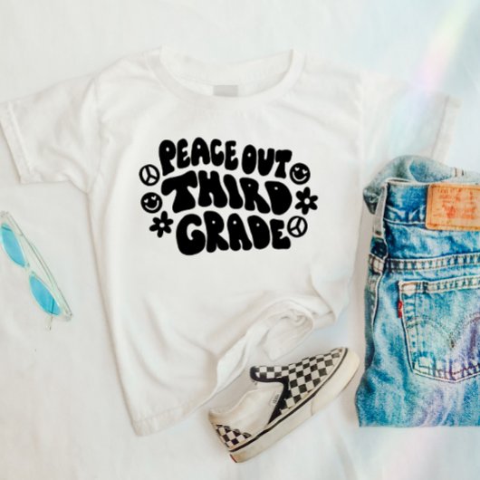 Kids Peace Out 3年生Tシャツ Tシャツ