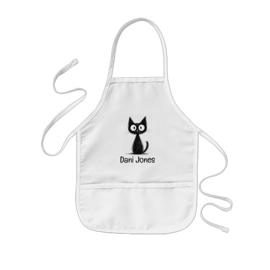 Kids personalized apron 子供用エプロン (正面)