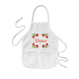 Kids personalized apron 子供用エプロン