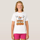 Kids Personalized Halloween T-Shirt Tシャツ (正面フル)