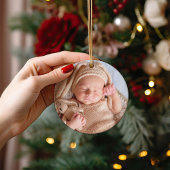 Kids Personalized Nutcracker Christmas セラミックオーナメント