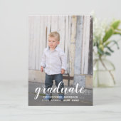 Kids Photo Graduation 案内状 (スタンド正面)