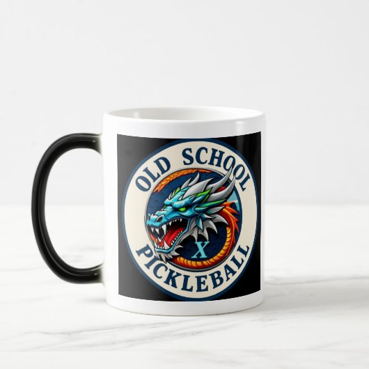 Kids Pickleball Sport T-shirts. モーフィングマグカップ (左)