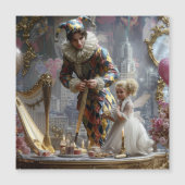 Kids pillow with 3D photography of a mother and da (正面)