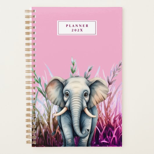 Kids Planner Elephant プランナー手帳 (正面)