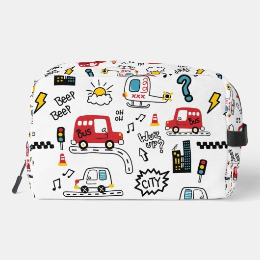 Kids Playful Transport Pattern  ドップキット (裏面)