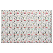 Kids Playful Transport Pattern Urban style modern  ファブリック (ファットクウォーター)