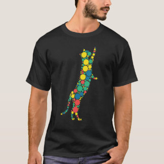 Kids Polka Dot Day Cat International Dot Day Kids Tシャツ