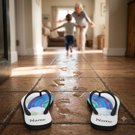 kids' pool slides rainbow キッズビーチサンダル