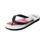 kids' pool slides rainbow キッズビーチサンダル (アングル)