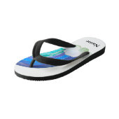 kids' pool slides rainbow キッズビーチサンダル (アングル)