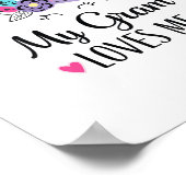 Kids Pop It 3rd Birthday Girls 3 Years Old Fidget  ポスター (角)