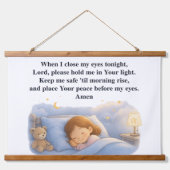 Kids Prayer 吊り下げ型タペストリー (正面3)