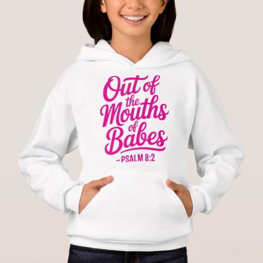 Kids Psalms Faith Hoodie (正面)