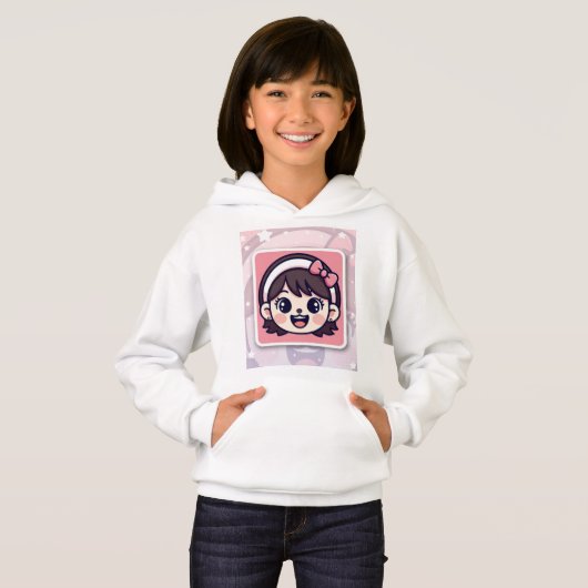 Kids Pullover Hoodie (正面フル)