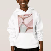 Kids pullover hoodie in stylish graphic (正面)