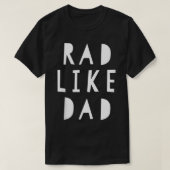 Kids Rad Like Dad Kids Tee  Tシャツ (デザイン正面)
