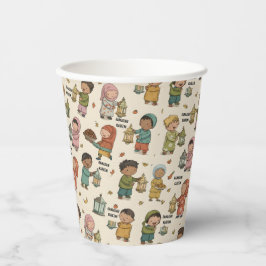 Kids Ramadan Kareem Paper Cups Islamic Iftar Party 紙コップ