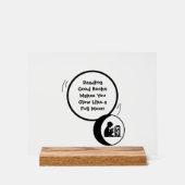 Kids Reading Acrylic Sign アクリルサイン (正面)