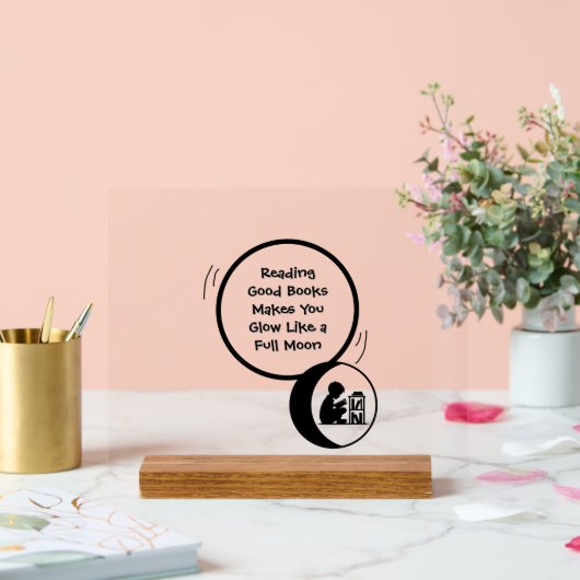 Kids Reading Acrylic Sign アクリルサイン (ウェディング)