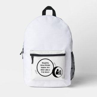 Kids Reading Backpack プリントバックパック
