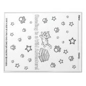 Kids Reading Log, Homeschool Reading Books ノートパッド (正面)