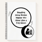 Kids Reading Sticker ノートブック (正面)