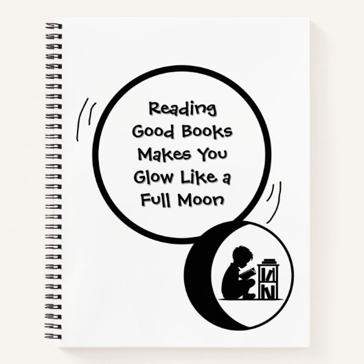 Kids Reading Sticker ノートブック (正面)